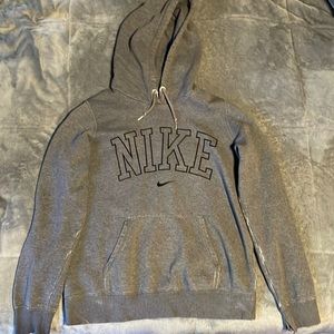 Vintage grey nike hoodie